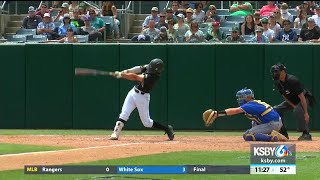 Three-run double by Marinconz breaks game open as Cal Poly completes sweep of UCSB