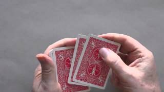 Ten Card Trick by Bob Hummer -- performance Hummer Card Magic Trick