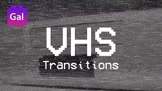 VHS Transitions for Premiere Pro