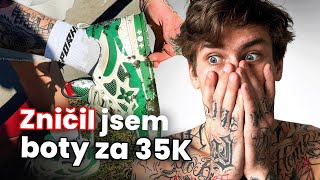 ROZBIL JSEM SNEAKERS ZA 35,000 NA KOLOBĚŽCE! 💰