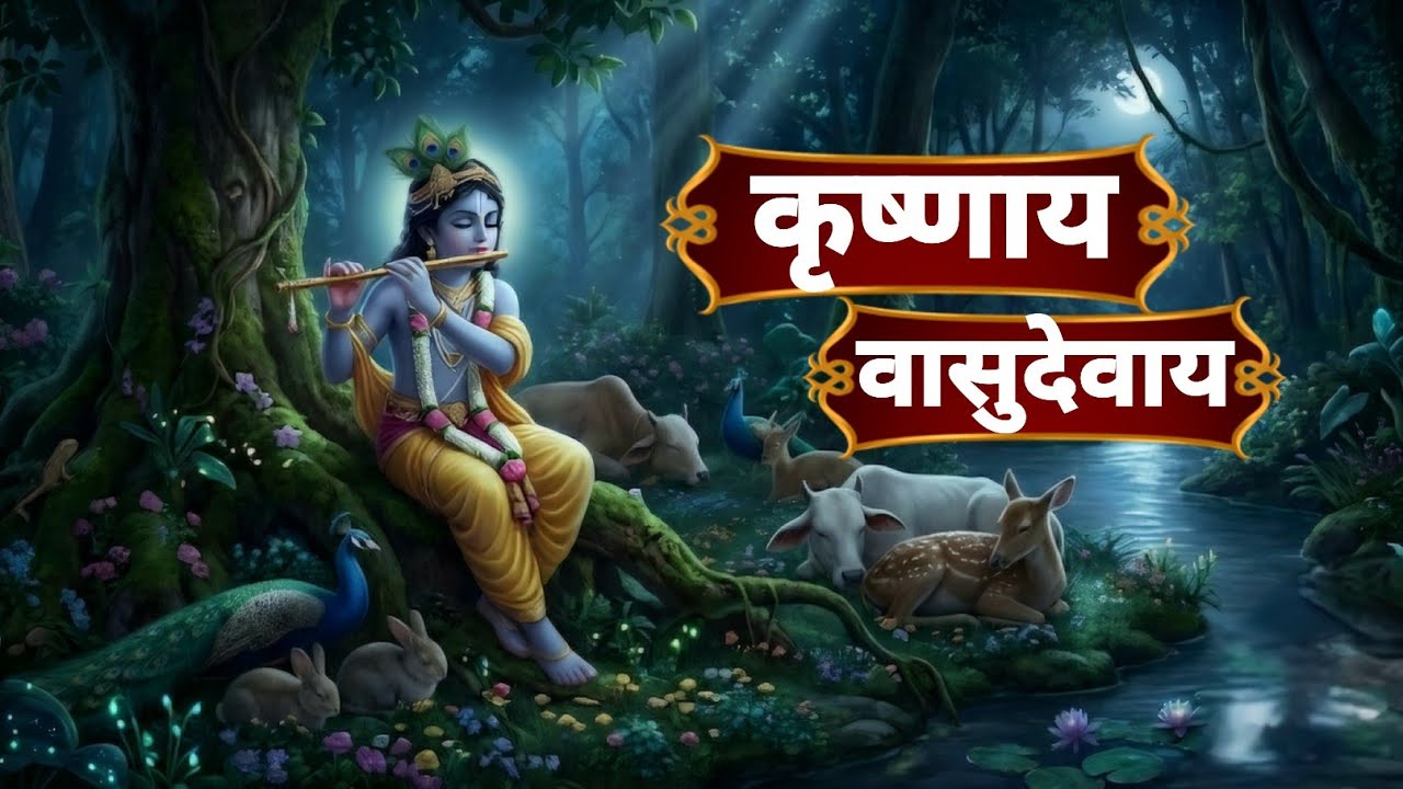 Krishna Mantra - Om Krishnaya Vasudevaya  | Bhakti Song | ॐ कृष्णाय वासुदेवाय हरये परमात्मने