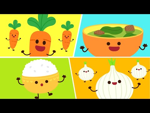 🥕 골고루송 | 냠냠 식사송 | 편식하지 말고 골고루 먹어요 | 올바른 식습관 | 생활습관동요