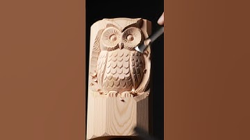 From a Block of Wood to a Tiny Owl!