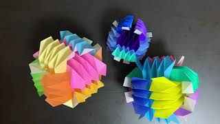 매직볼 종이접기 / 신기한 종이접기 / 색종이접기 / Origami Magic Ball