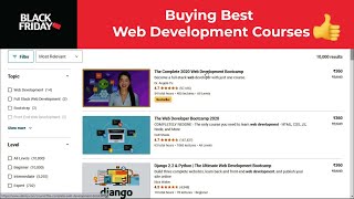 Best Web Development Courses On Udemy Black Friday