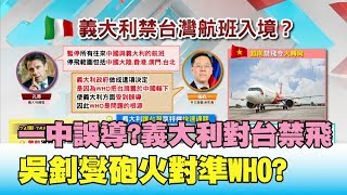 一中誤導 義大利對台禁飛 吳釗燮砲火只對準WHO 國民大會 20200203 (3/4)