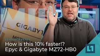 how is this 10% faster!? epyc & gigabyte mz72-hbo