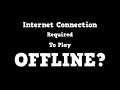 Xbox Offline Play here's what you can and cannot do - YouTube