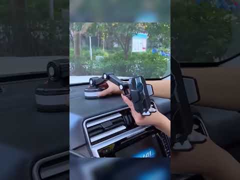 حامل الجوال الألماني مع قاعدة الامتصاص للسيارة