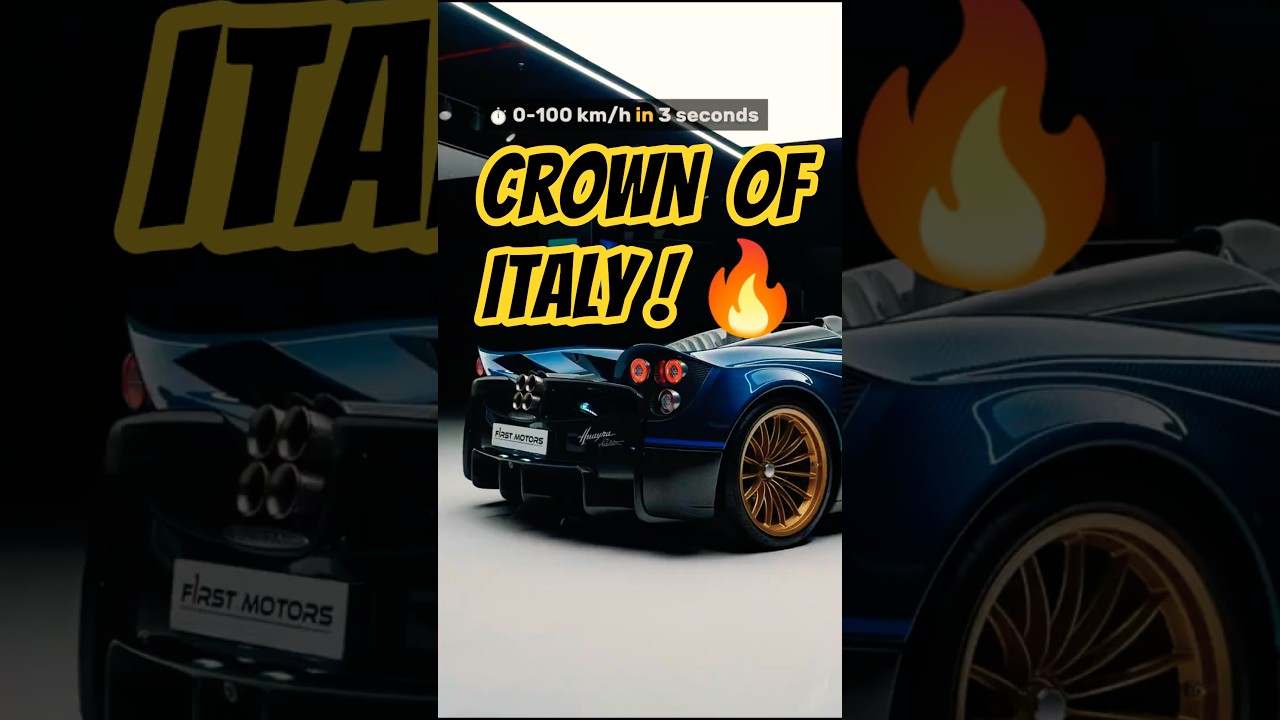 Pagani Huayra: Italian Hypercar Masterpiece! 🔥