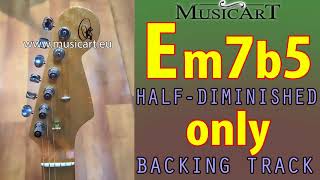 Video-Miniaturansicht von „Half-Diminished backing track in Em7b5“