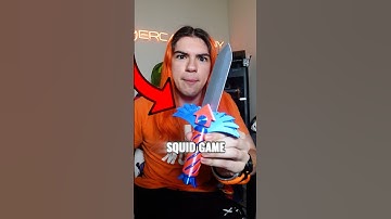 3D Printed Squid Game Hide & Seek Knife #3dprinting #howto