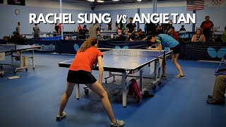 Rachel Sung (2491) vs Angie Tan (2306) // 16th Si & Patty Wasserman U18 Girls SF - LATTA 11-13-22