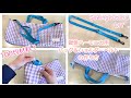 ショルダータイプ（肩掛けできます）鍵盤ハーモニカ用（ピアニカ）バッグ&ショルダーベルトの作り方 DIY How to make a shoulder bag & shoulder belt