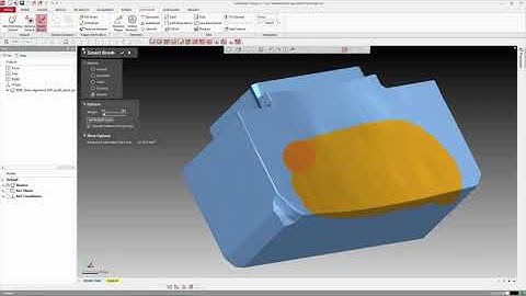 Geomagic Design - poprawa skanu i tworzenie powierzchni - STL. to IGS.