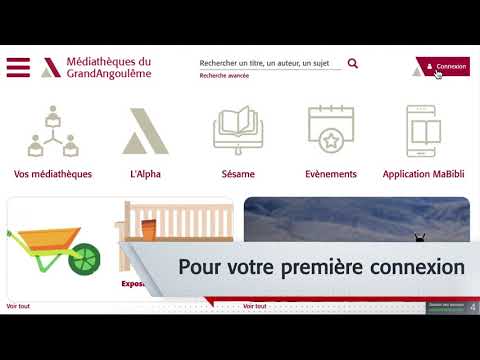 Pour votre première connexion au site de L'Alpha