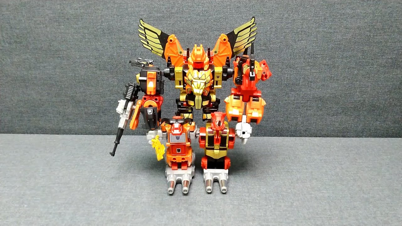 Обзор трансформера Predaking (5 в 1) - Гештальт - Generation One. Музей Р-ТФ.