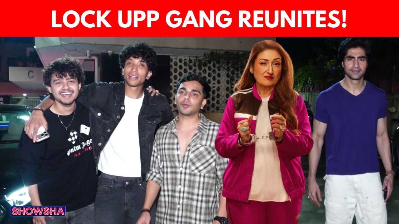 Sunita Ahuja’s Lock Upp Party: Dheeraj Dhoopar, Harshad Chopda & Riyaz Aly Spotted Having Fun; WATCH