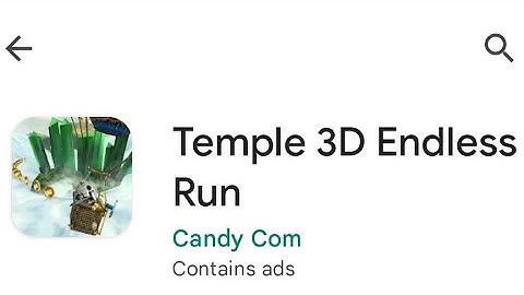 🥰Temple 3D Endless Run_☺ gameplay😍