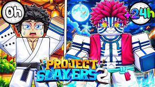 Going From NOOB to UPPER MOON 3 in Project Slayers 2 Roblox! screenshot 3