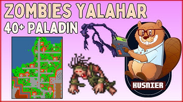 Zombies Yalahar Cemetery | 40+ Paladin | Tibia