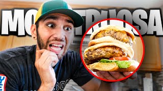 ¡LA INCREIBLE HAMBURGUESA MONSTRUOSA! Receta BayBaeBoy