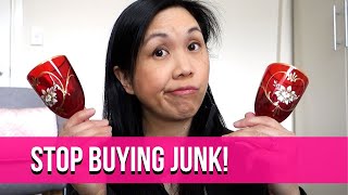 Stop wasting money on junk | How to stop buying stuff you don't need