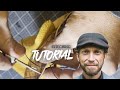 How to Saddle Stitch a Leather Wallet - DIY Leathercraft Tutorial