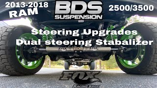 RAM Upgraded Dual Steering Stabilizers (BDS, FOX)