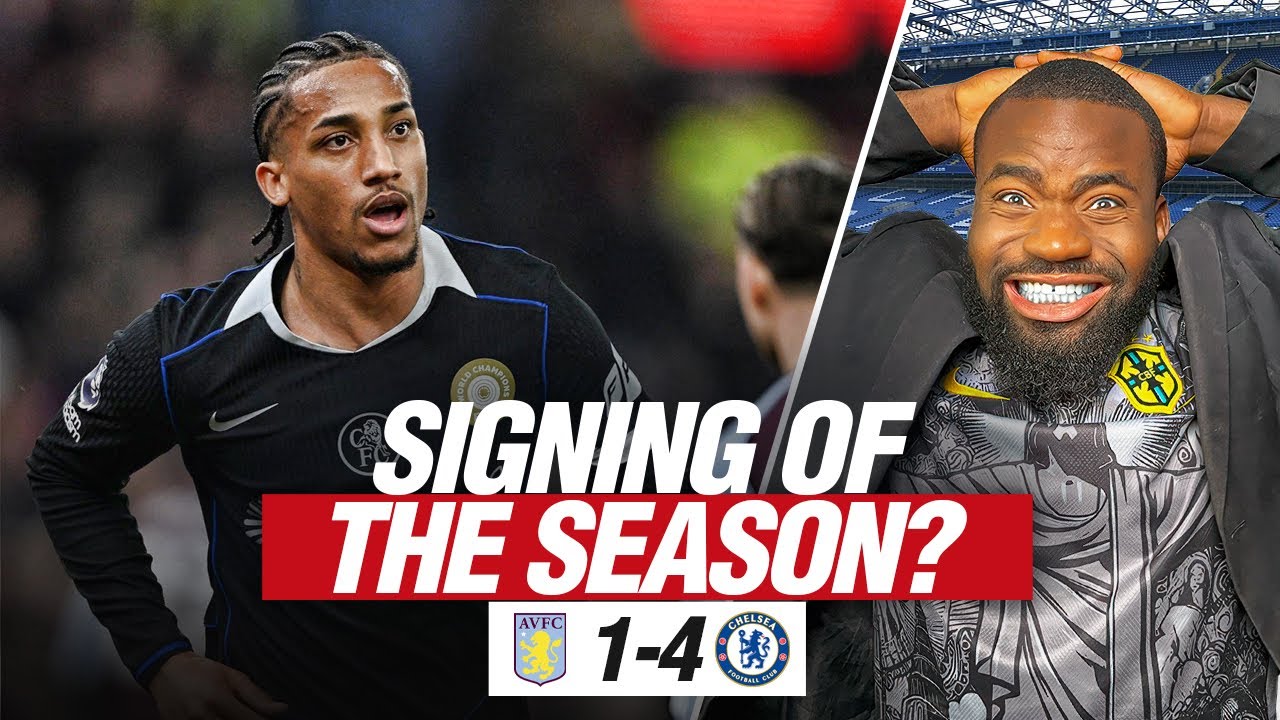 Жоао Педро хет-трик! Он слишком особенный! | «Челси» разгромил «Астон Виллу» со счетом 4:1!