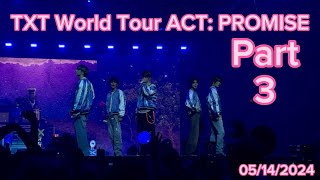 TXT, Full Concert Part 3, ACT: PROMISE World Tour, 05/14/2024, Tacoma