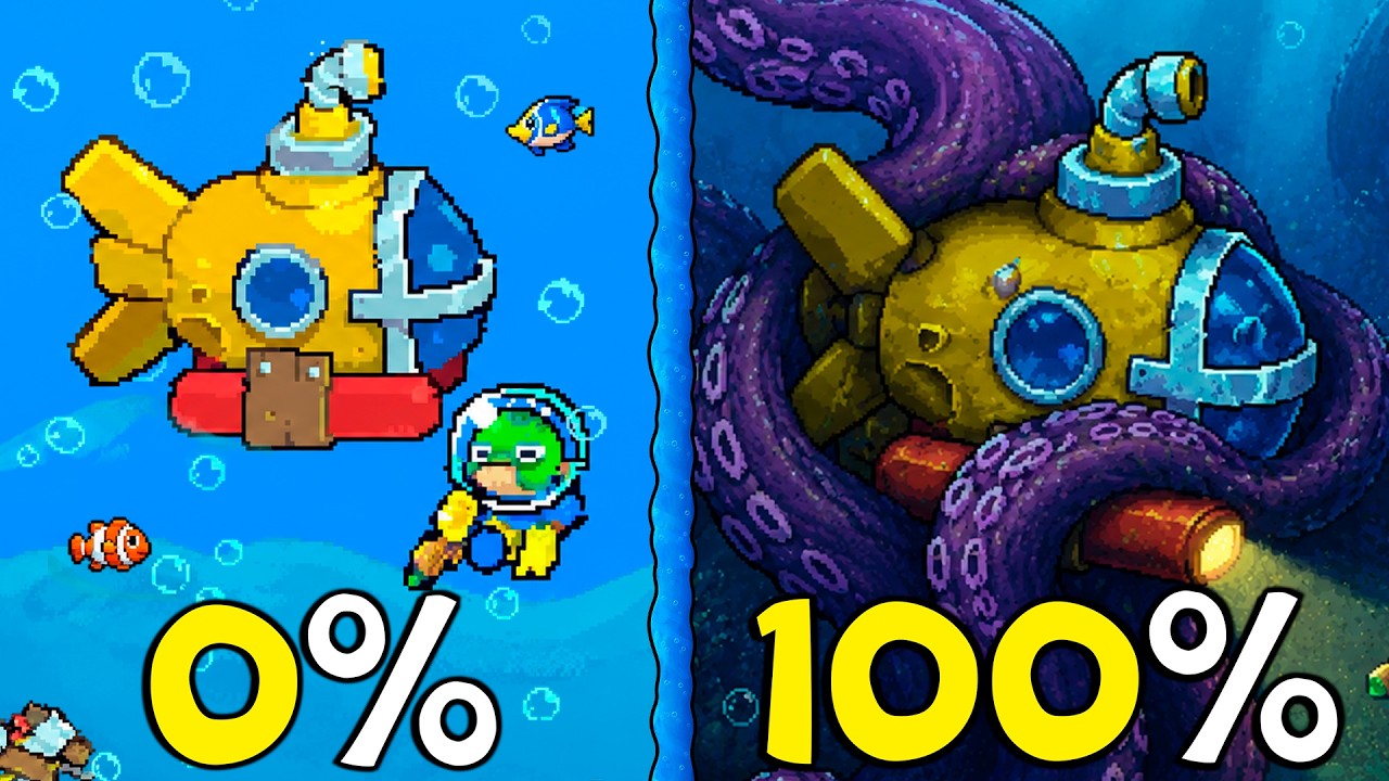Я прошел Shelldiver на 100%