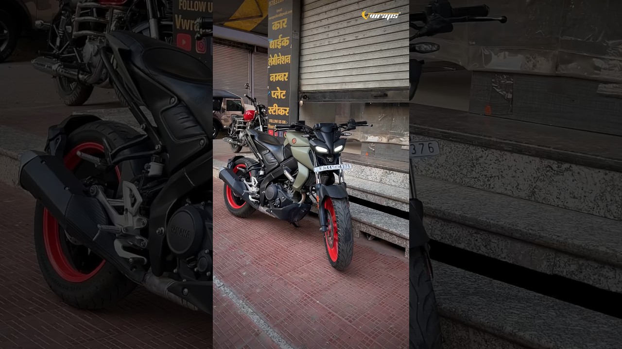 Yamaha MT15 Matt Khaki Green Wraped 🔥🔥