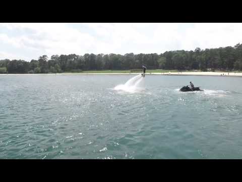 Flyboarding at Callaway