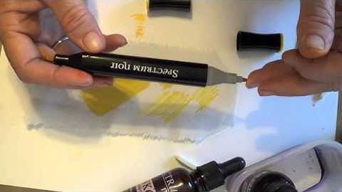 Spectrum Noir - Caring For Your Alcohol Pens