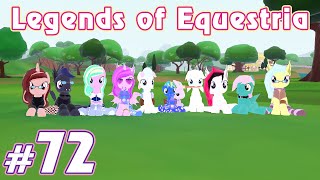 Эквестерия Жёлтые отметки на белом снегу весенняя уборка Legends of Equestria 72