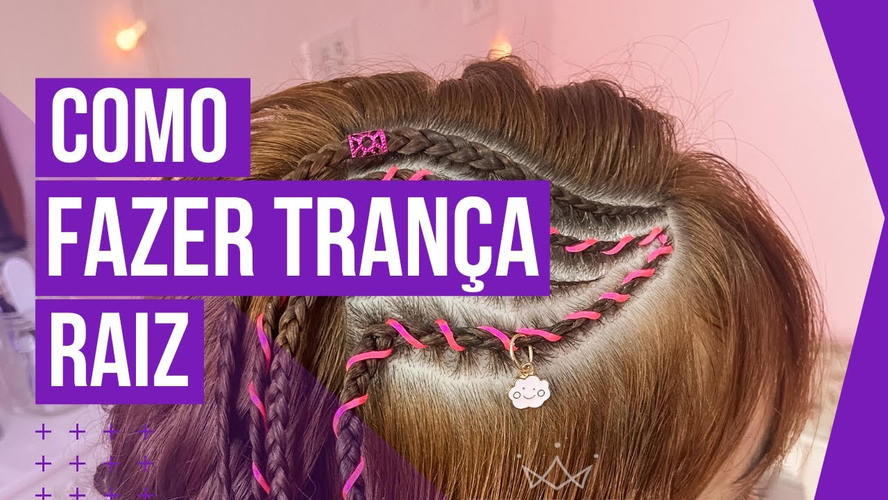 COMO FAZER TRANÇA RAIZ DO INÍCIO | by Andressa Unser