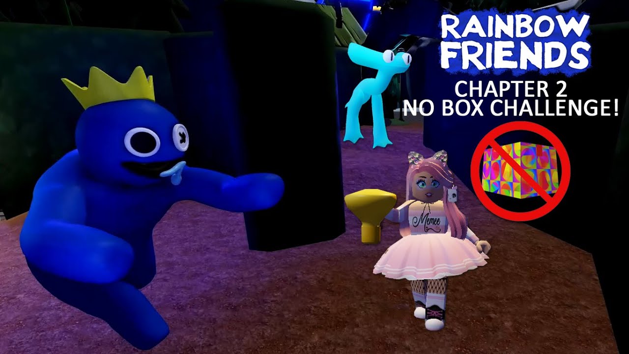 NO, YOU WILL NOT EAT MY GIRLFRIEND😥/Rainbow Friends CHAPTER 2 Roblox#