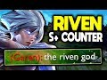 Riven is the PERFECT S+ TIER champ. Here's why Riven counters EVEN GAREN.