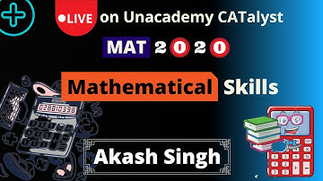 MAT June 2020 - Mathematical Skills By Akash Singh | Class 09