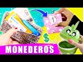 CÓMO hacer MONEDEROS en CASA 🏡 ¡IDEAS FÁCILES y ORIGINALES para hacer MANUALIDADES de MONEDEROS! 😍