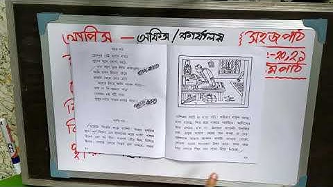 বাংলা সহজ পাঠ । অষ্টম পাঠ । পাতা - ২০,২১ ।