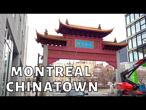 Video: Montreal Chinatown Buurtwandeling