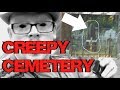 CREEPY CEMETERY (FULL BODY APPARITION CAUGHT ON CAMERA)