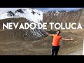 Intentando subir el Volcán Nevado de Toluca - México