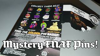 Opening FNAF Mystery Pins!