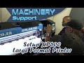 Setup Large Format Printer at Johannesburg, XP600 ECO-Solvent Inks - Machinery.Support Daily Vlog