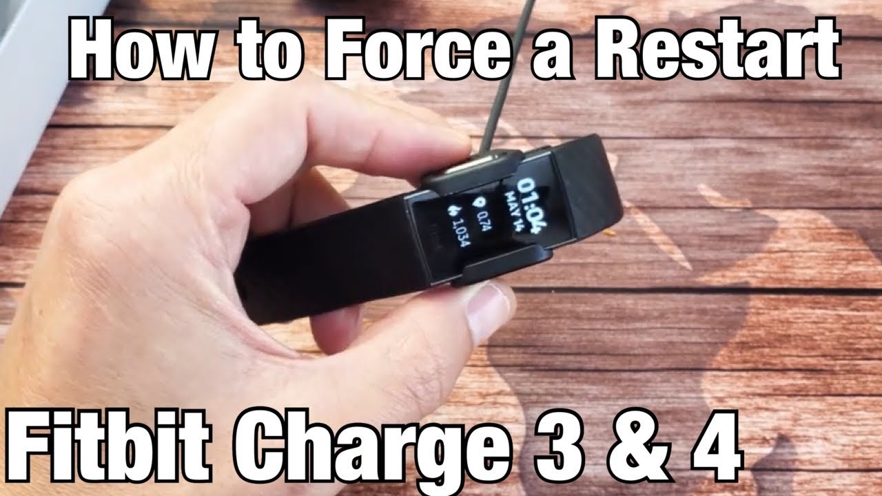 Fitbit Charge 3 \u0026 4: How to Force a 