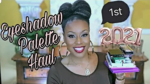 First Eyeshadow Palette Haul of 2021☆ Swatches included