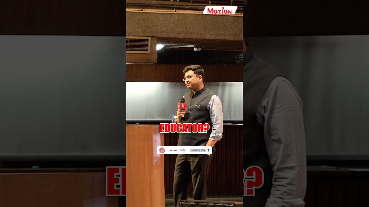 IITian asked how to be a Best Teacher!! || NV Sir Answers 